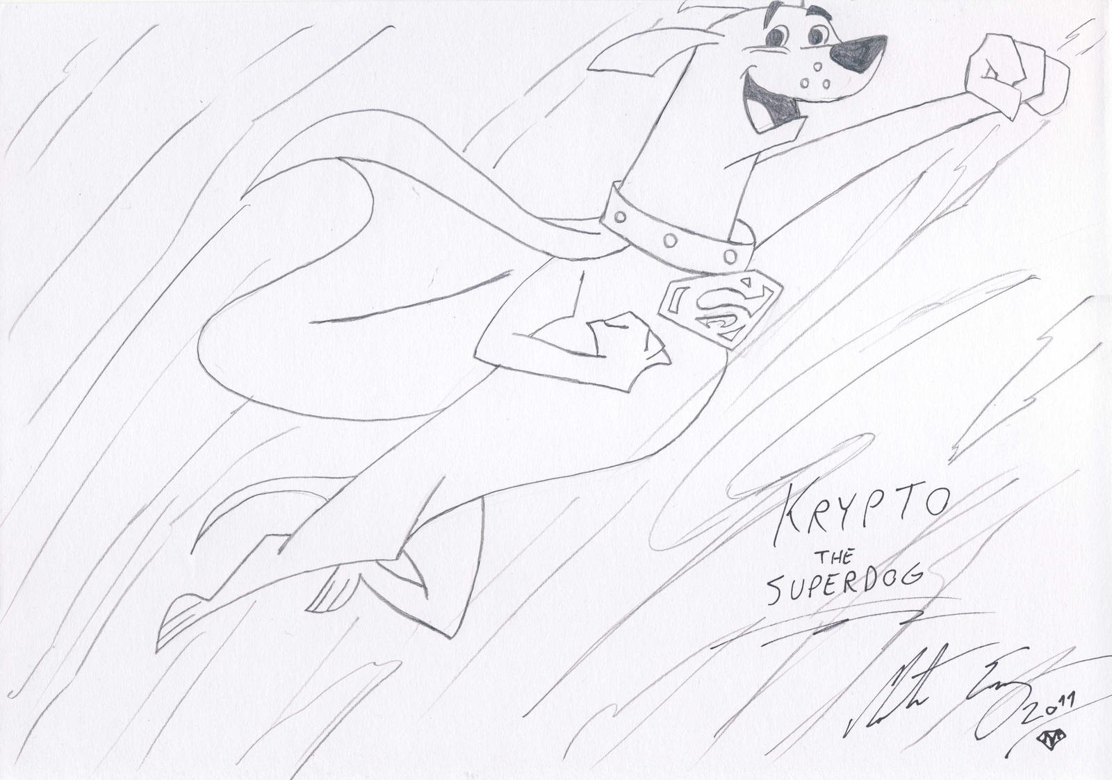 Krypto the Superdog by MortenEng21 on DeviantArt