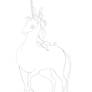 The Last Unicorn - rough sketch version