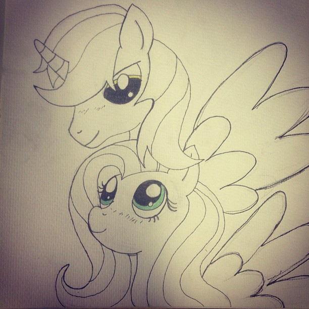 MLP:FiM - Pencil Magic and Fluttershy