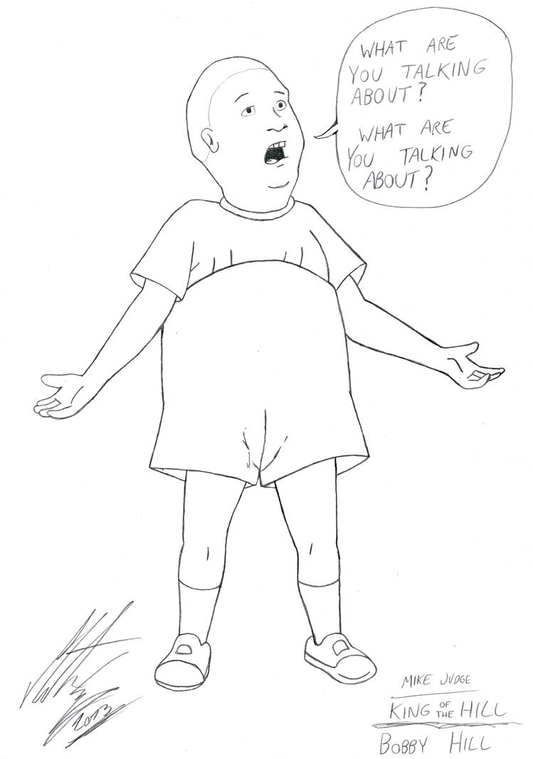 King of the Hill Bobby Hill by MortenEng21 on DeviantArt