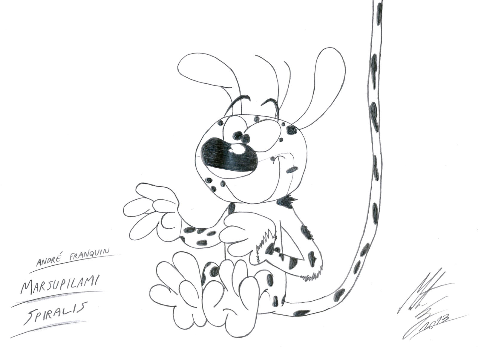 Marsupilami by MortenEng21 on DeviantArt