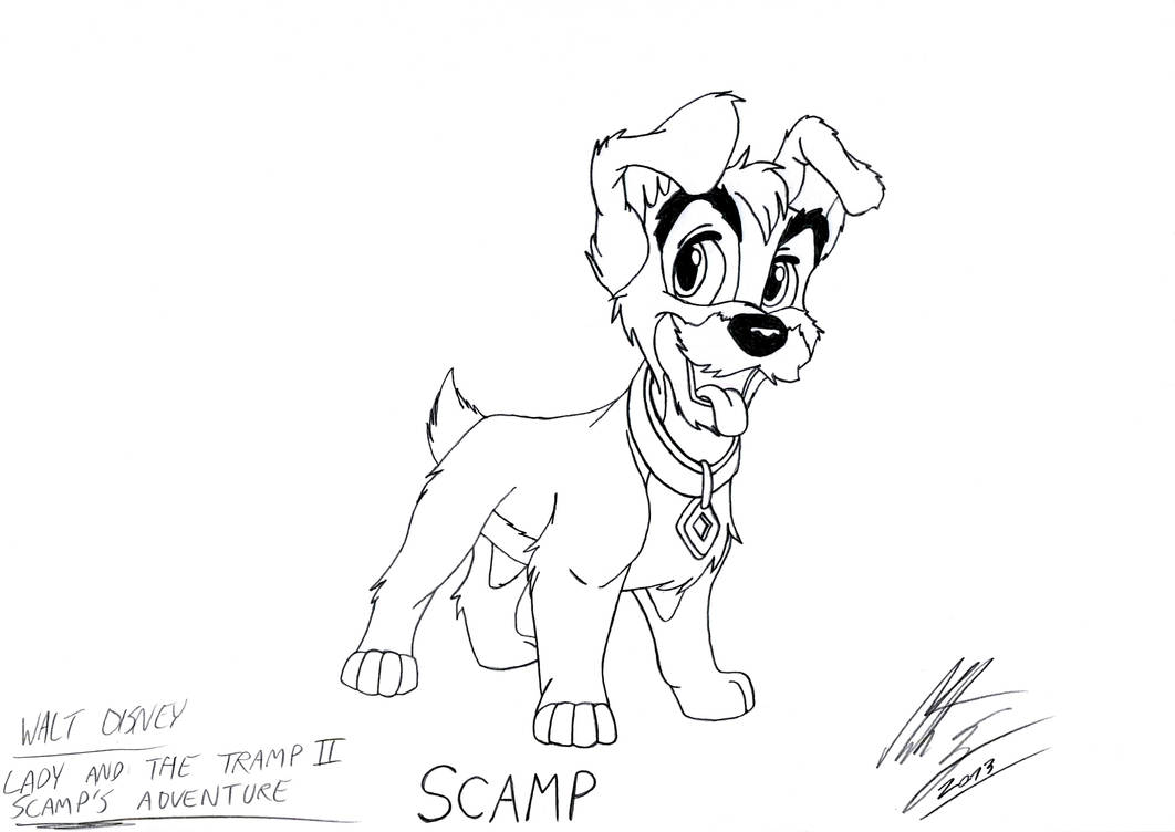 Disney's Lady and the Tramp II - Scamp by MortenEng21 on DeviantArt