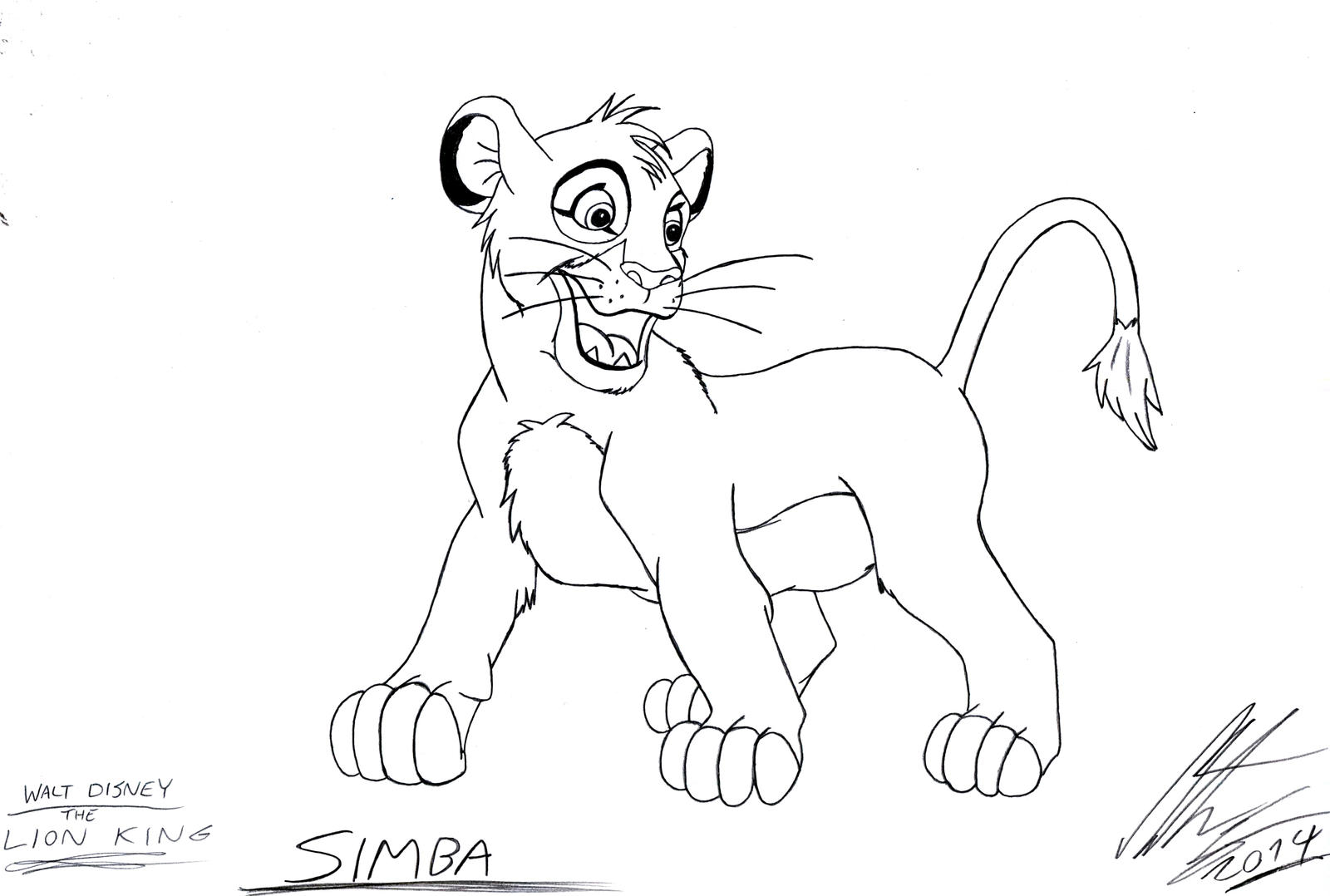 Disney's The Lion King - Simba by MortenEng21 on DeviantArt
