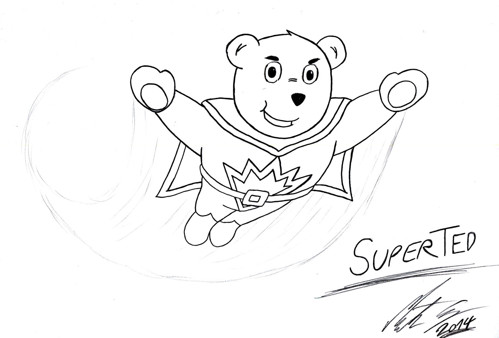 SuperTed by MortenEng21 on DeviantArt