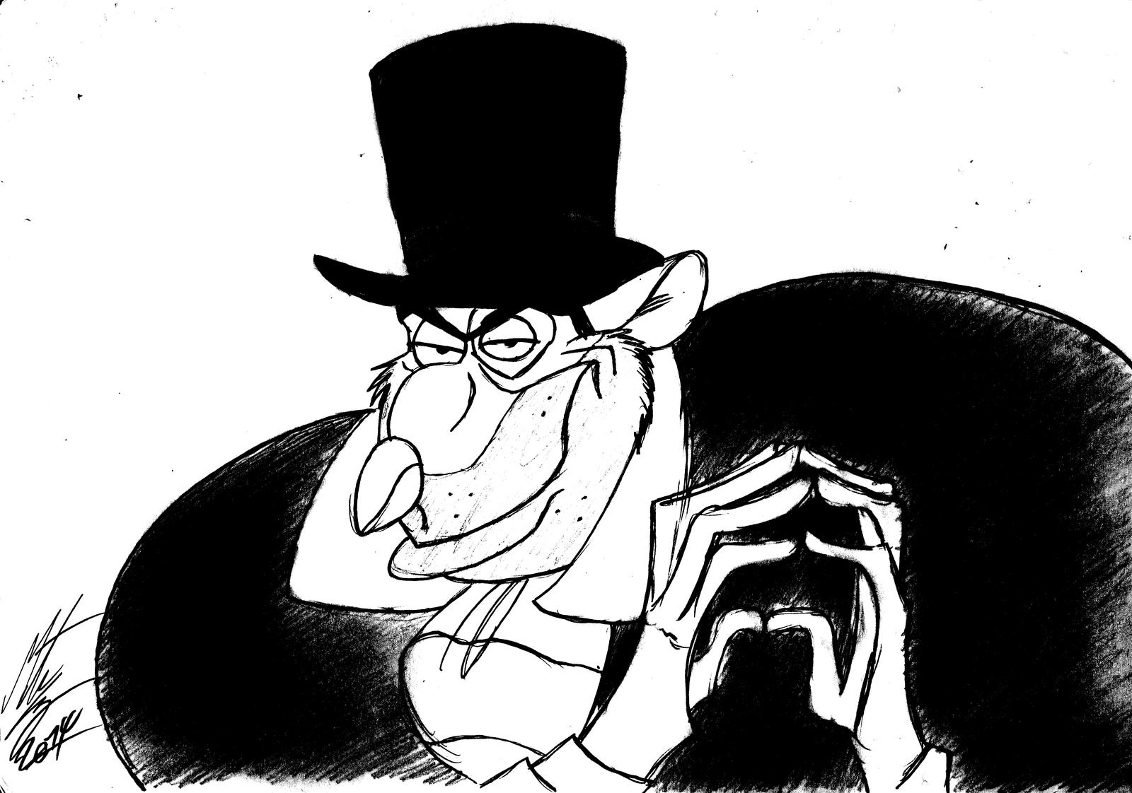 Disney - Professor Ratigan by MortenEng21 on DeviantArt