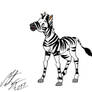 Kitara the wolfhound - Ayo the zebra