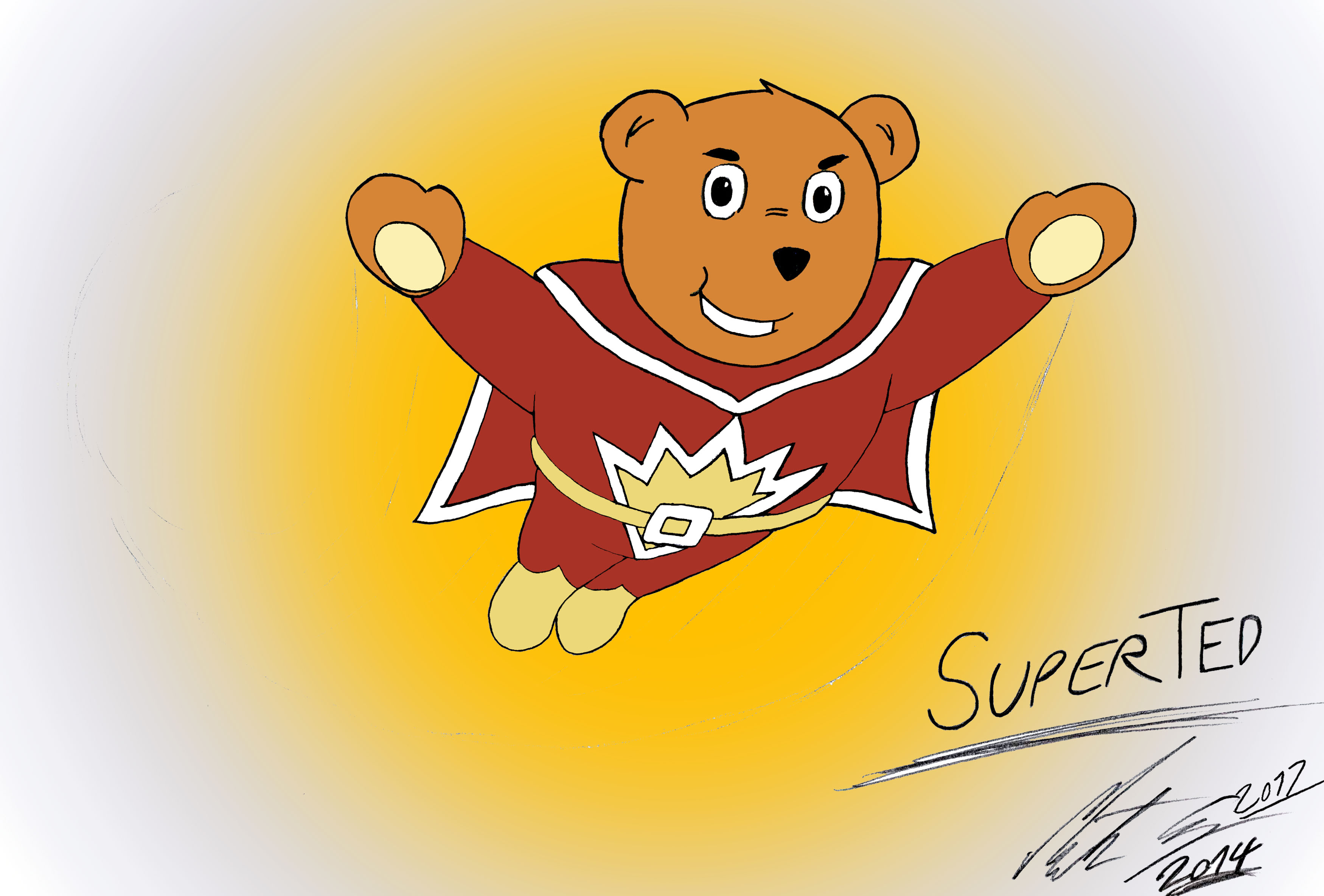 SuperTed by MortenEng21 on DeviantArt