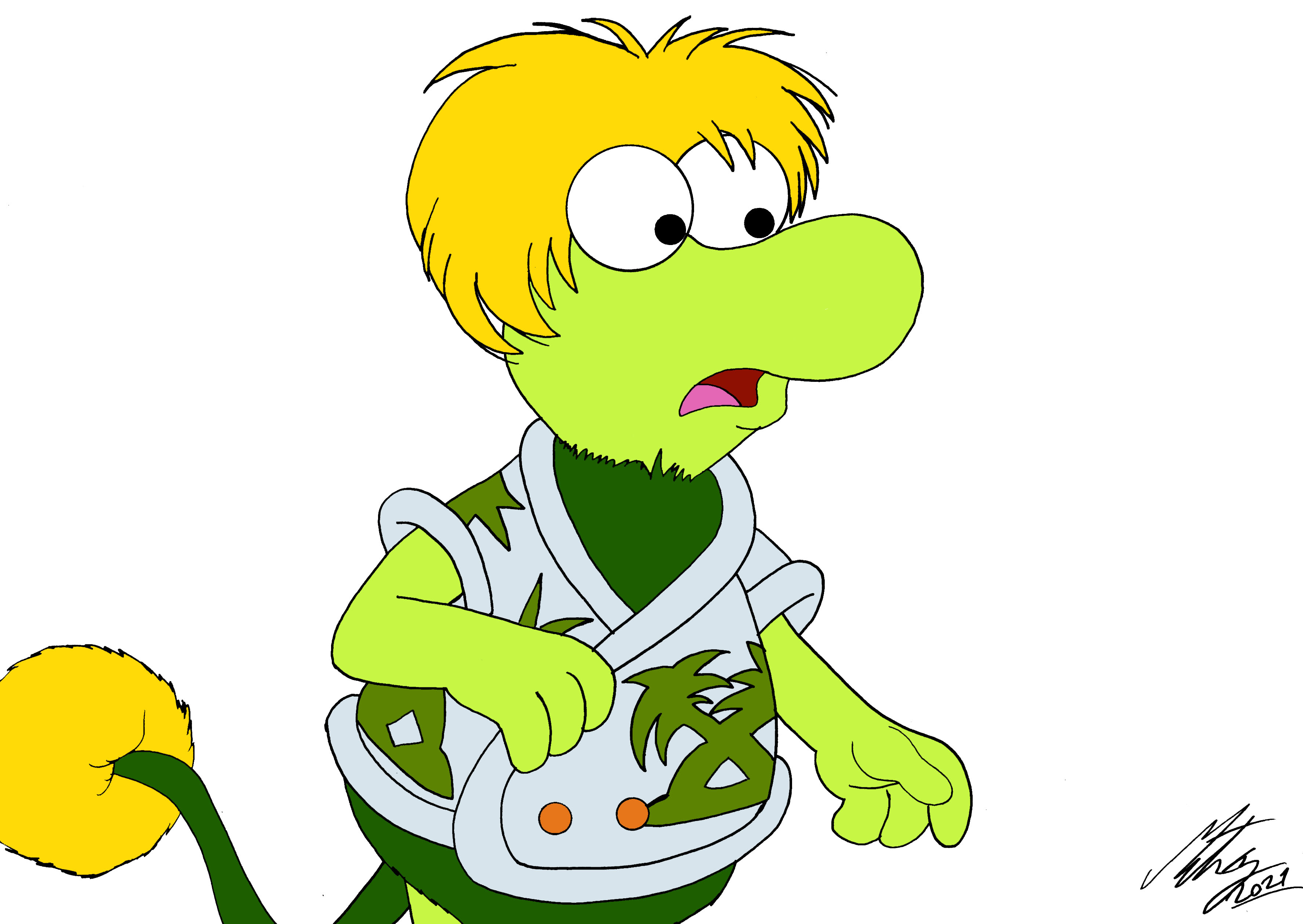 Freaggle Fraggle Rock - Wembley Fraggle by MortenEng21 on DeviantArt