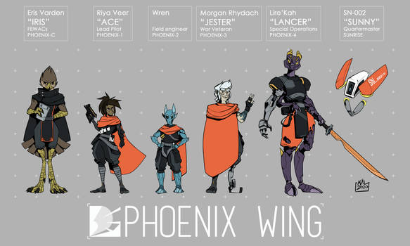 Phoenix Wing Character Sheet