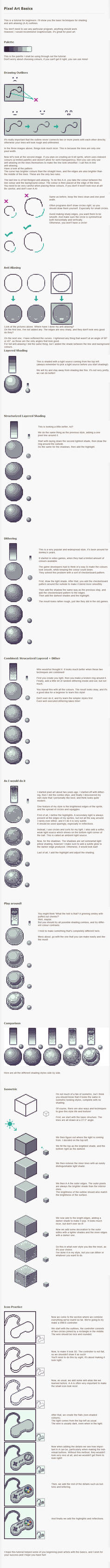 Pixel Art Tutorial Basics - by Kiwinuptuo