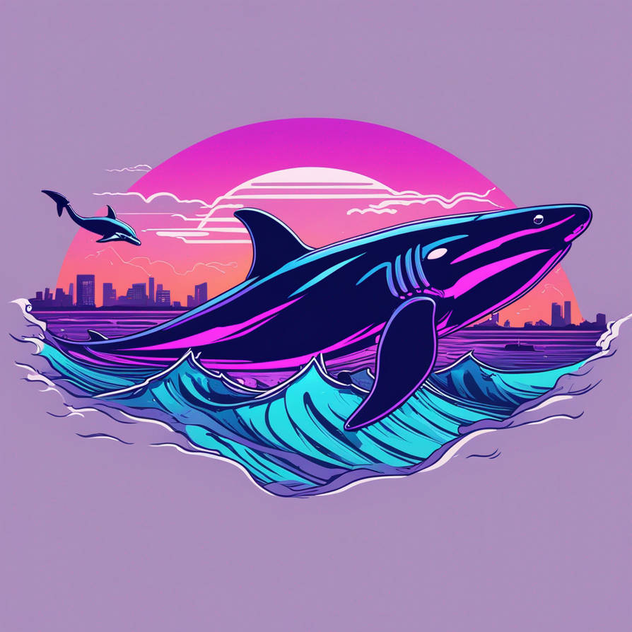 Sea Inverted Color An Inverted Sea Located On Top, A Whale, Fish, A S by vitalitylife on ...