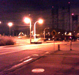 Downtown Bridge at night