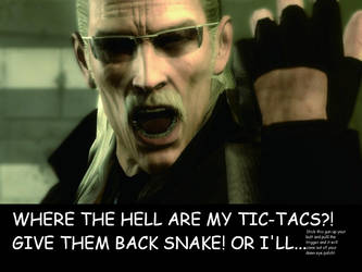 Ocelot Wants his Tic-Tacs...