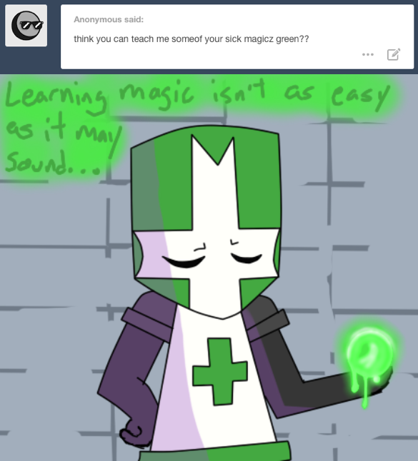 Custom Castle Crashers character by LazyCube on Newgrounds