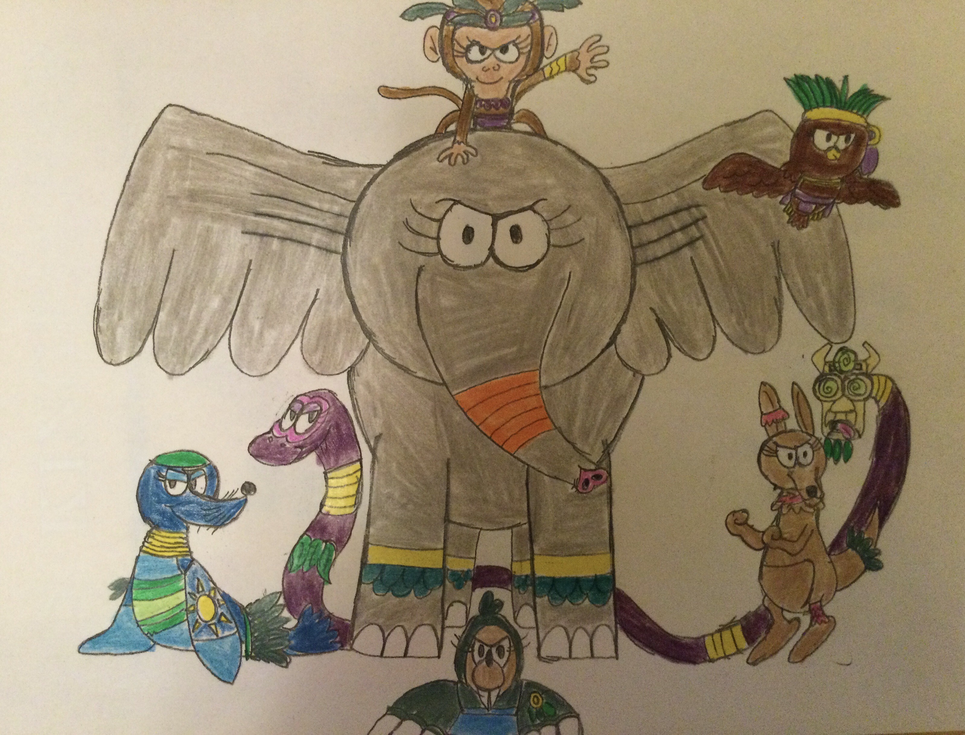 Nickelodeon Slime Crew by MegastoneXY on DeviantArt