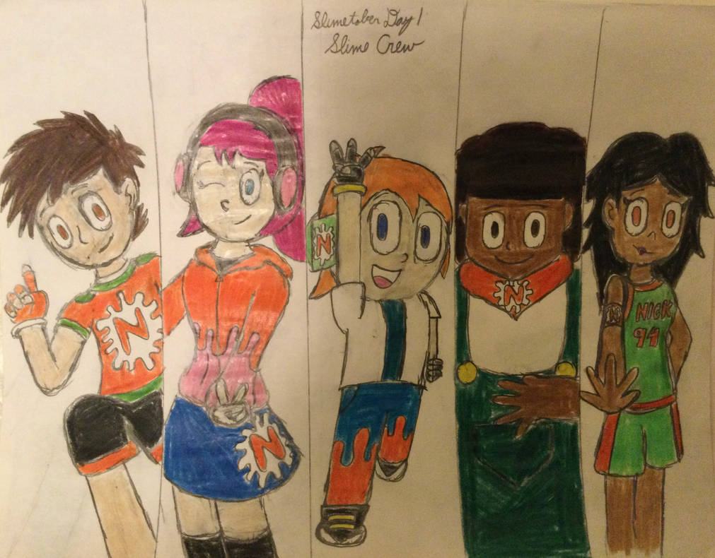 Slimetober Day 1: The Slime Crew by MegastoneXY on DeviantArt