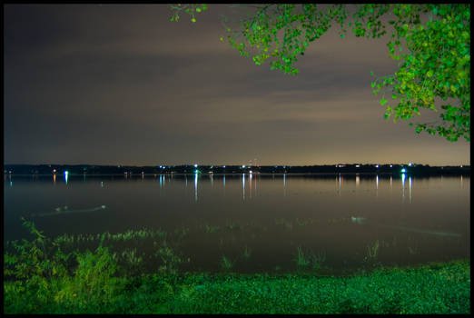 Weatherford Lake at Night -3-