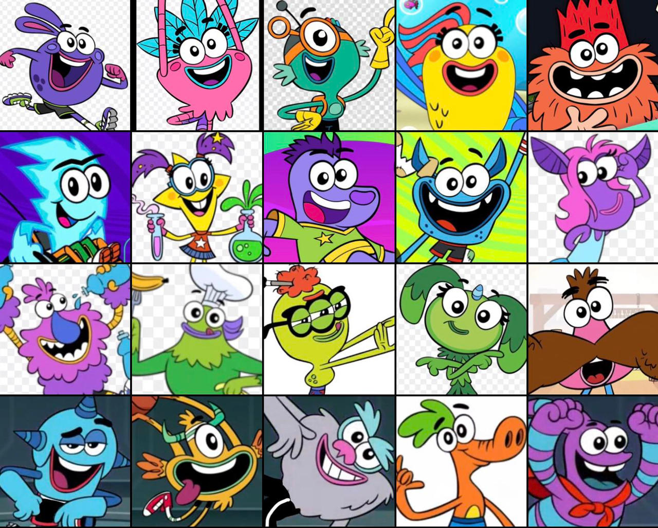 GoNoodle Characters by CassieMunoz on DeviantArt