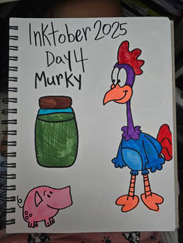 Inktober 2025 Day 4 Murky