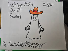 Inktober 2025 Day 24 Rowdy