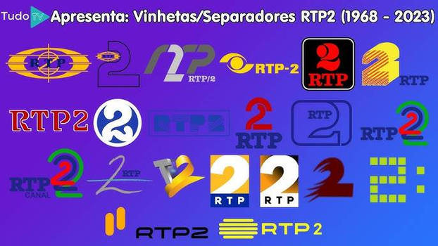RTP2 Logo History