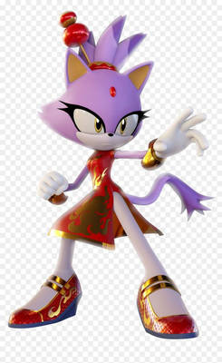 Blaze the Cat Lunar New Year