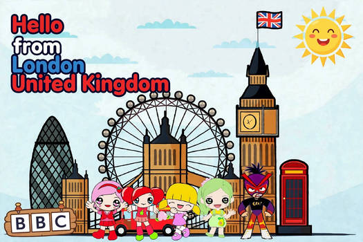 Hello from London United Kingdom