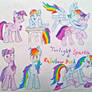 Twilight Sparkle and Rainbow Dash