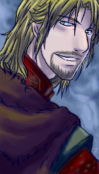 Boromir Alone by famira