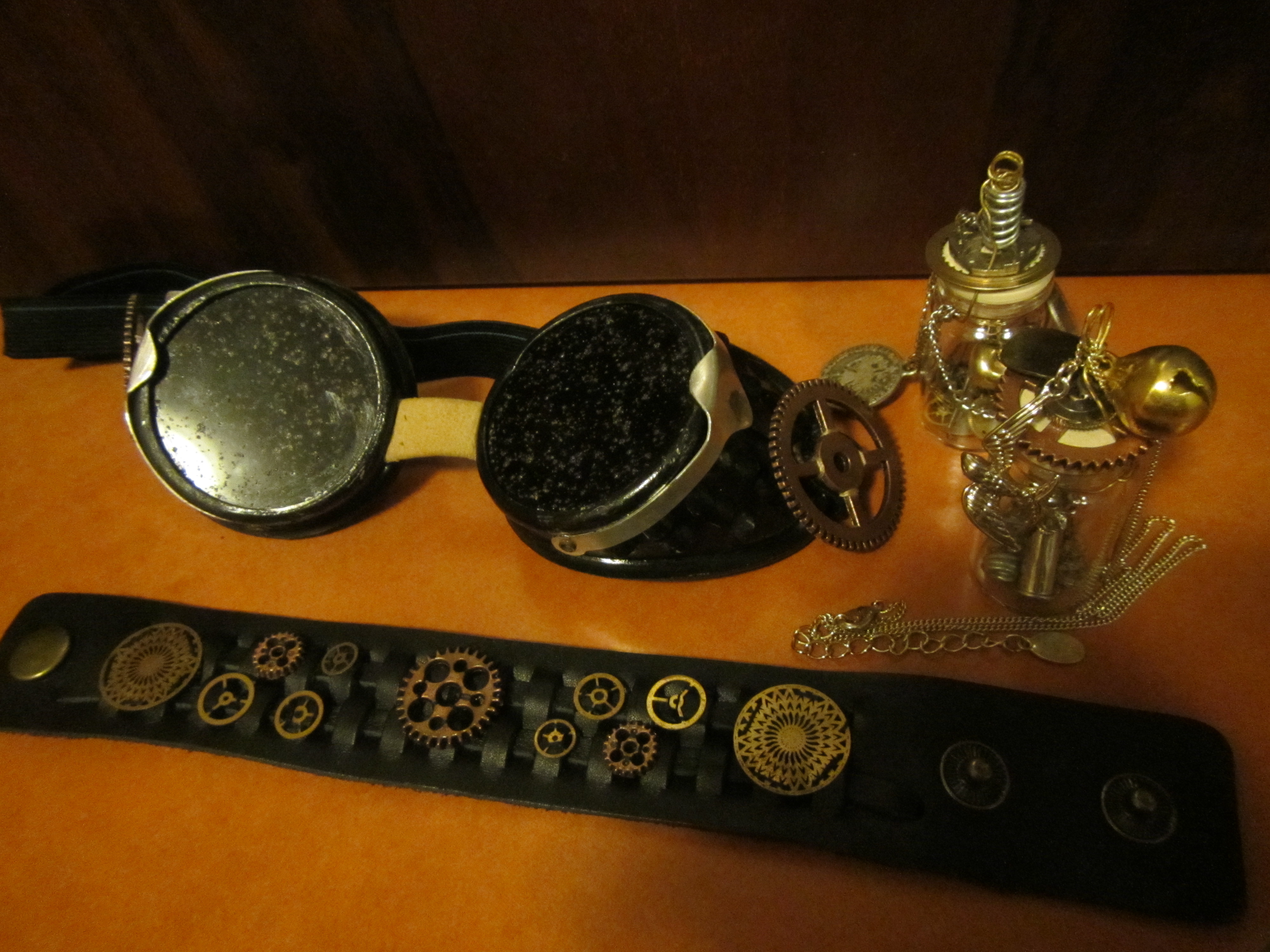 Steampunk stuffs all together!