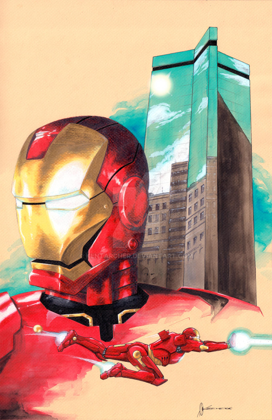 Iron Man Cover Sample