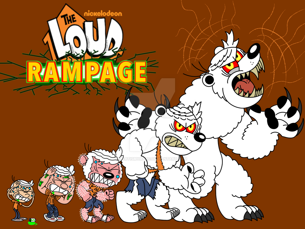 The Loud Rampage Lincoln Loud By Artismymarc On Deviantart.