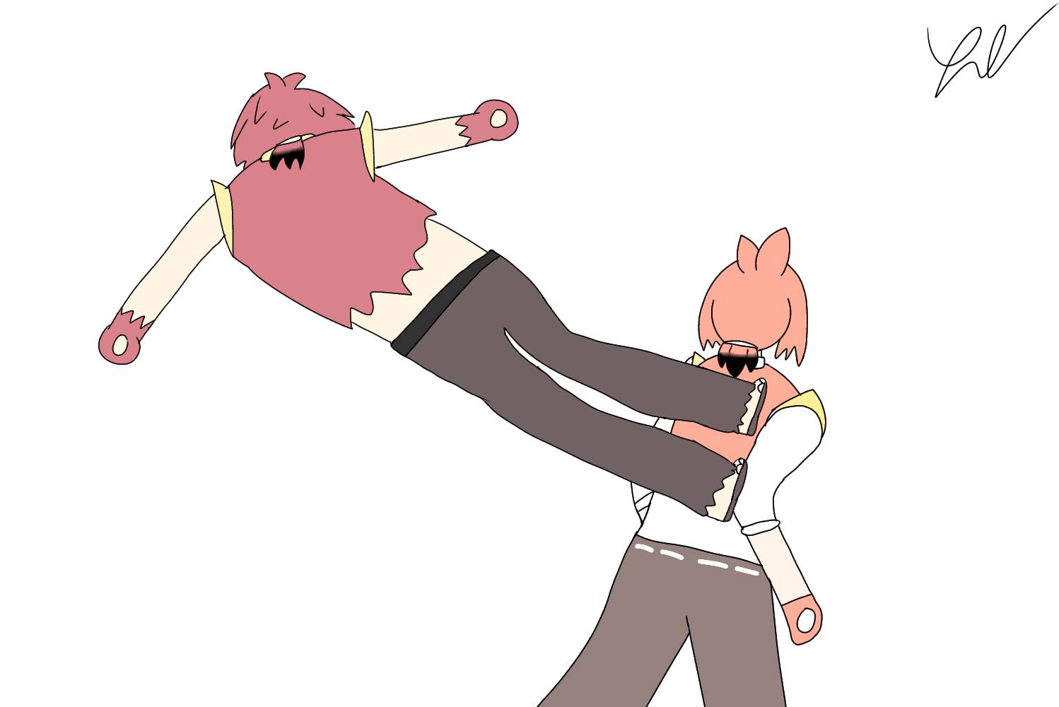 Angry ranger peach and punch by siskaifhs on DeviantArt