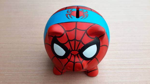 Spiderman Piggy Bank