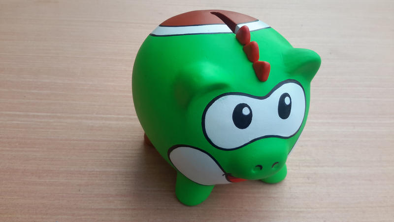 Yoshi Piggy Bank