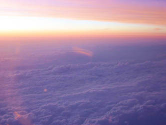 Pink Sky, Purple Clouds