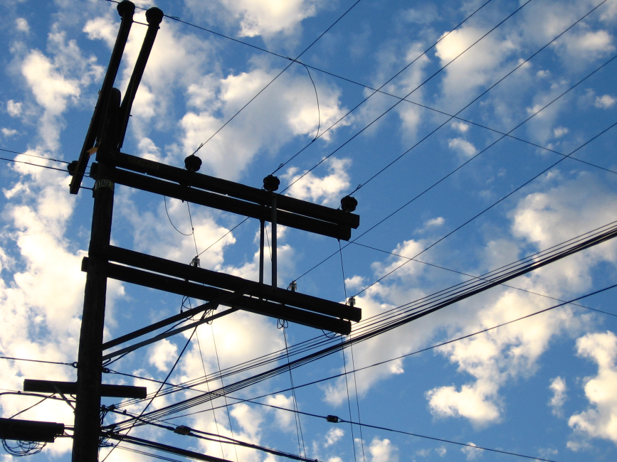 Clouds and Wires