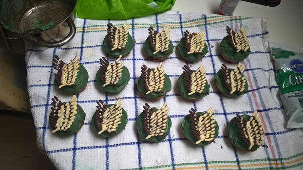 Survey Corps Cupcakes!