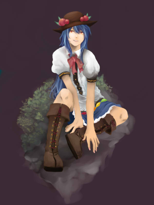 Touhou: WIP: Hinanawi Tenshi (2)