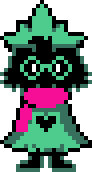 Storyshift Ralsei Ralsei Overworld Sprite by Lbat1901 on DeviantArt