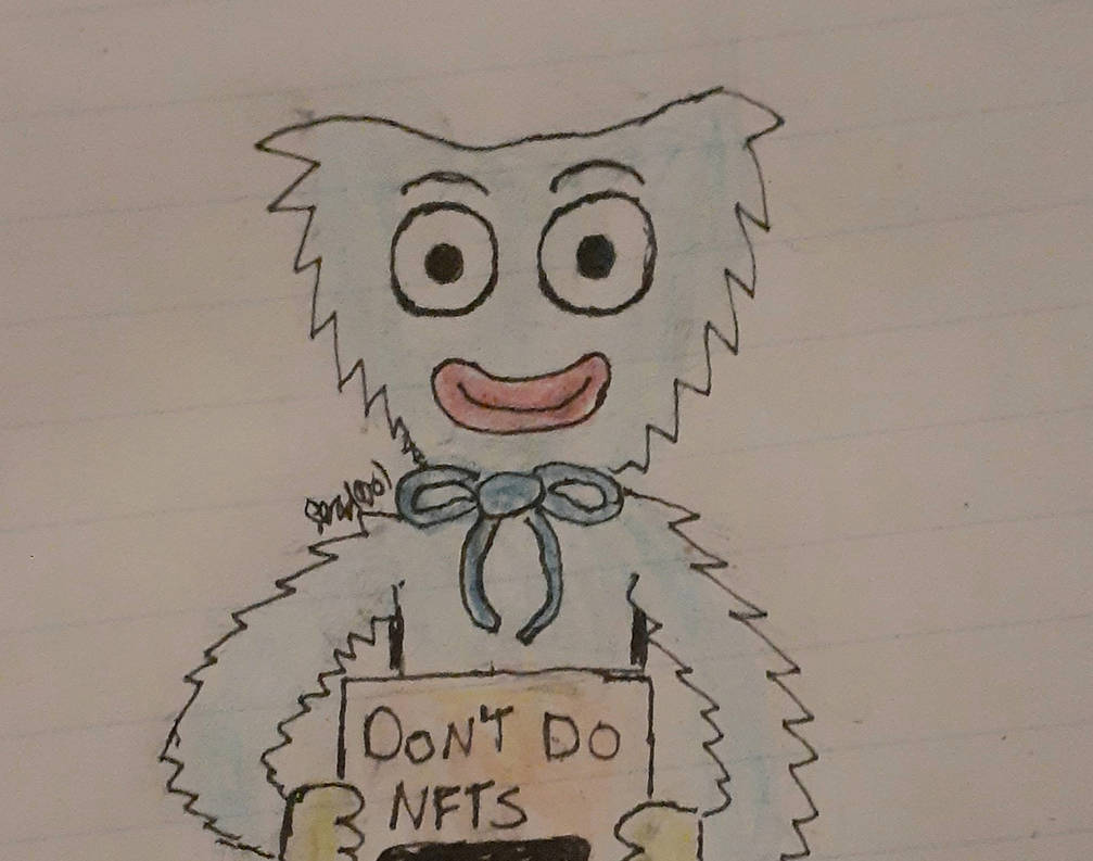 Don't do NFTs by Lbat1901 on DeviantArt