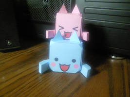 papercraft kittens