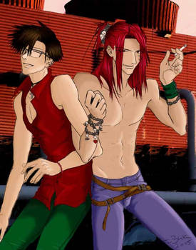 Saiyuki Bad Fashion Colored