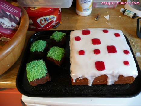 Minecraft Cake