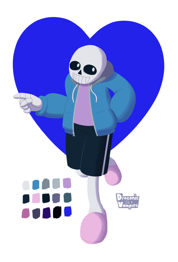 Sans Fanart Undertale By DraconicVampire On DeviantArt sans-fanart-undertale-by-draconicvampire-on-deviantart