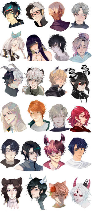 Headshot Commissions #1