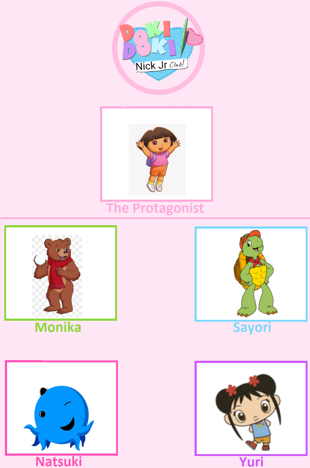 Nick Jr Characters Names