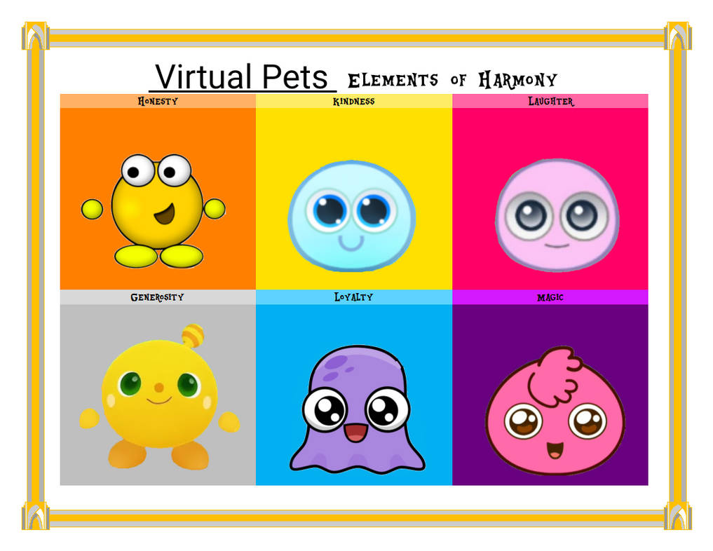 Virtual Pets Elements of Harmony by Erynfanatic12 on DeviantArt