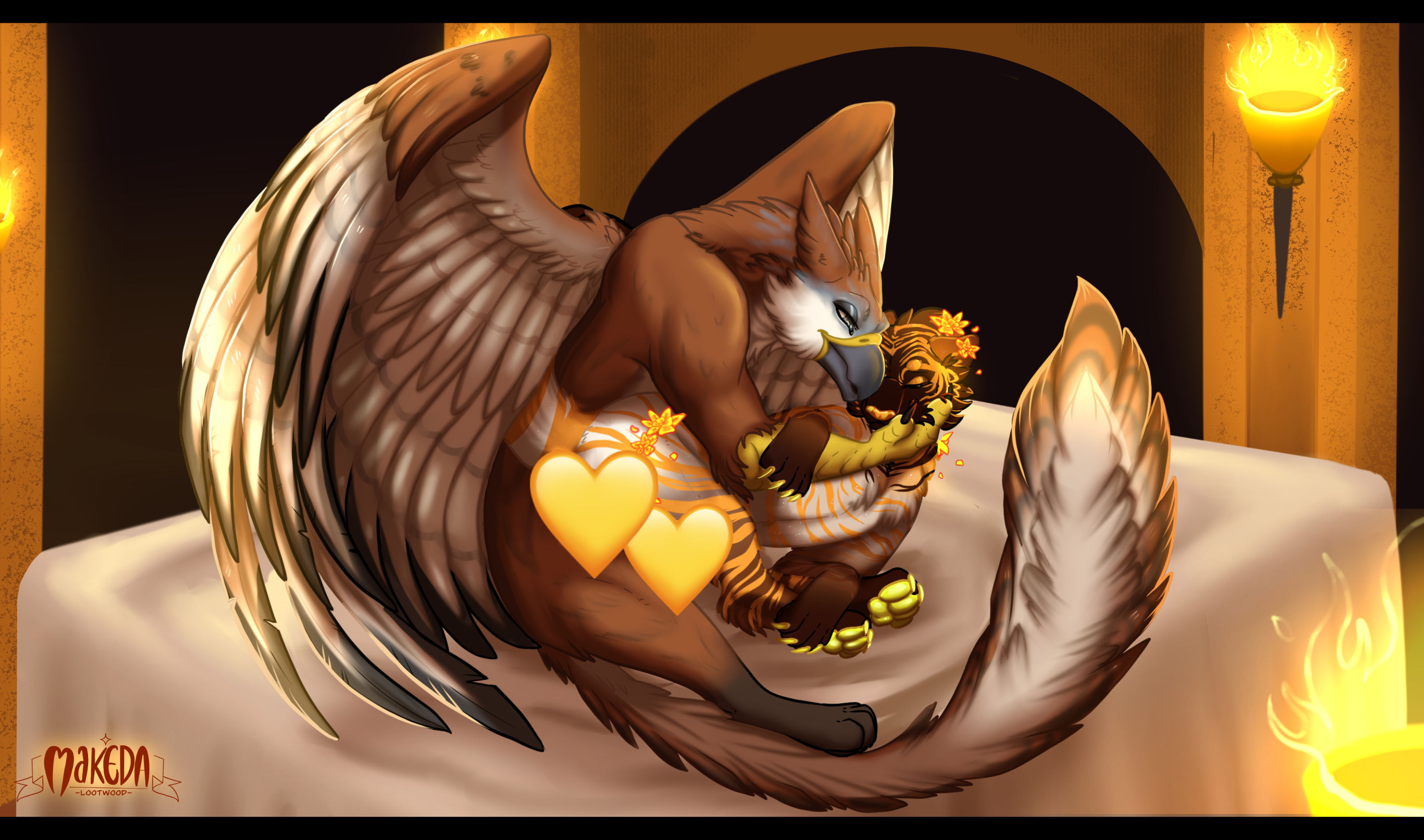 The heat of the castle (Commission)
