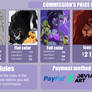 Commission Price List